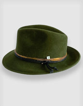 Load image into Gallery viewer, 781 Rabbit Felt Trilby, Green