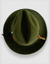 Load image into Gallery viewer, 781 Rabbit Felt Trilby, Green