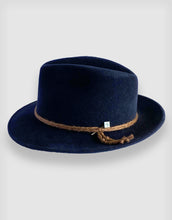 Load image into Gallery viewer, 781 Rabbit Felt Trilby, Dark Navy Blue