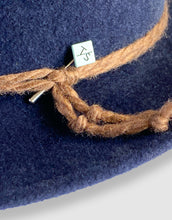 Load image into Gallery viewer, 781 Rabbit Felt Trilby, Dark Navy Blue