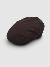 Load image into Gallery viewer, Waterproof Wool 101 Flat Cap, Brown