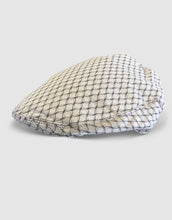 Load image into Gallery viewer, Silk 105 Flat Cap, White