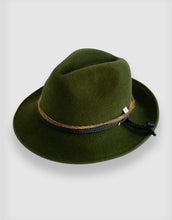 Load image into Gallery viewer, 781 Rabbit Felt Trilby, Green