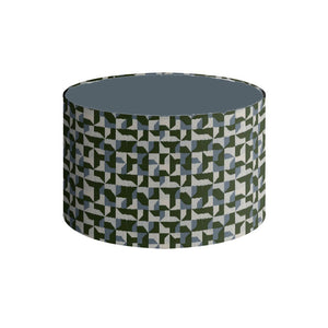 Lampshade, Green Abstract