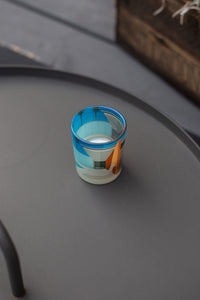 Glass Tea Light Candle Holders, California Pool 3 Set