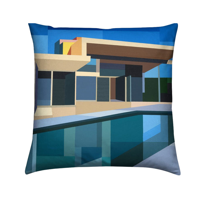 Brushed Twill Cushion, Colour House