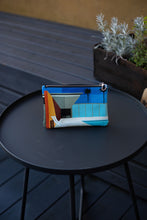 Load image into Gallery viewer, Leather Clutch Bag, California Pool