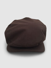 Load image into Gallery viewer, Waterproof Wool 106 Flat Cap, Brown