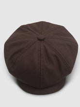 Load image into Gallery viewer, Waterproof Wool 201 Newsboy Cap, Brown